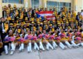 La renovada Banda Escolar de Yauco se alzó con el primer lugar en las categorías High School Marching Band y High School Open Class. (Foto: banda Escolar de Yauco / Facebook)
