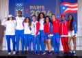 Varios de los atletas que representarán a Puerto Rico en París 2024. (Foto: COPUR / Facebook)